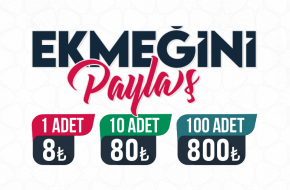 10 ADET EKMEK BAĞIŞI