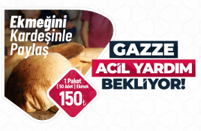 50 ADET EKMEK BAĞIŞI